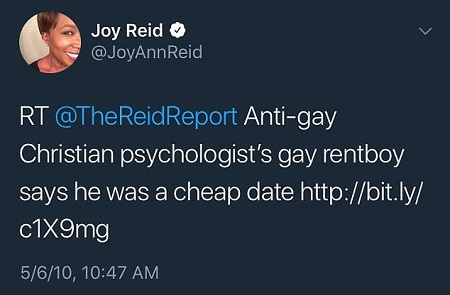 Joy's controversial tweet against same sex- marriage and sexuality